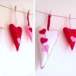Home Hearts Decoration - Set Of 3 - Flying Hearts..