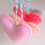 Wedding/party Hearts Decorations - Pastel, Pale..